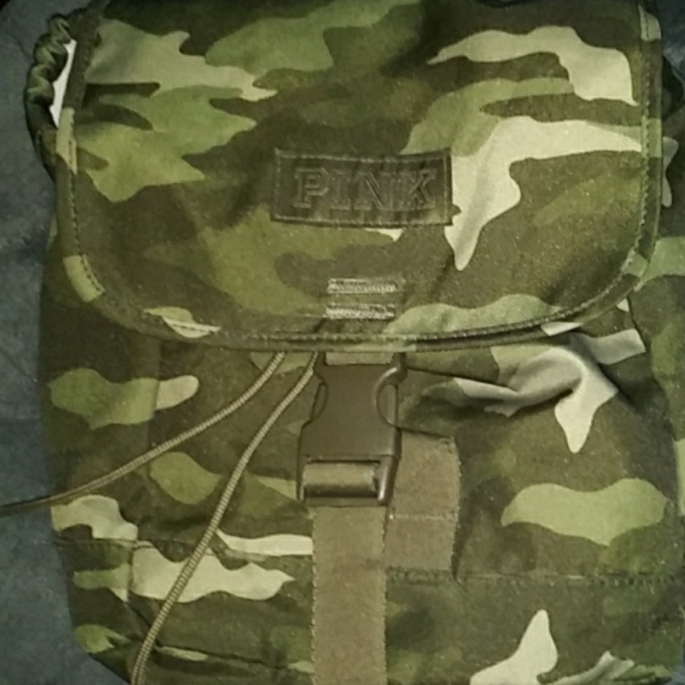 Mini camo PINK backpack